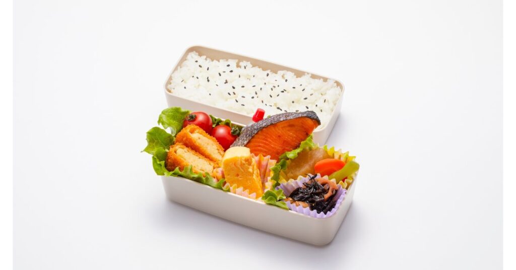 成人男性のお弁当箱の容量平均を分かりやすく示した図
