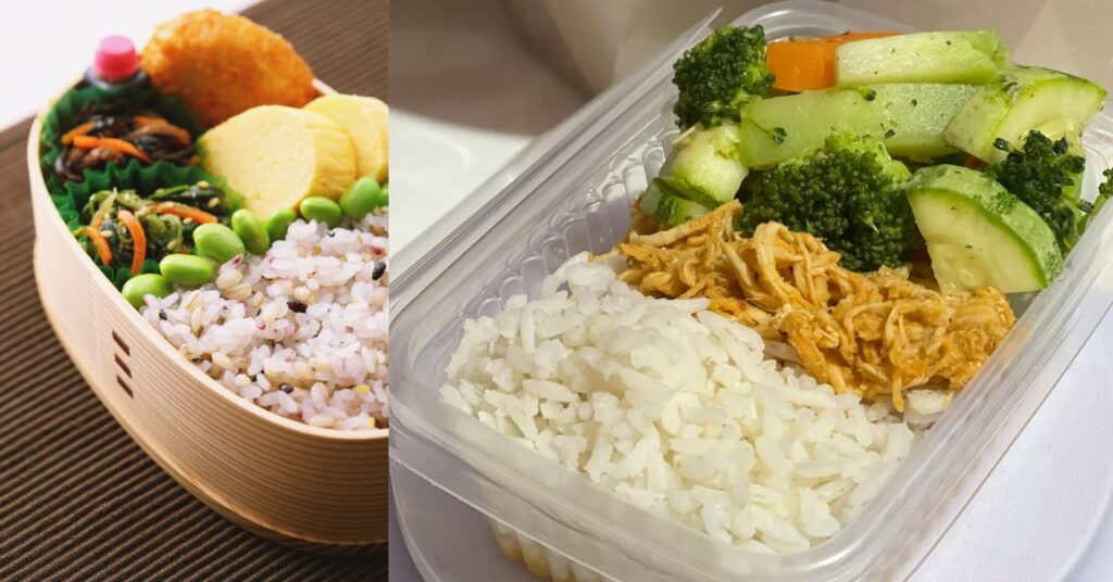 中学男子と中学女子のお弁当箱の容量と選び方の比較
