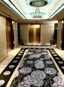 ホテルニューオータニ幕張のエレベーターホール