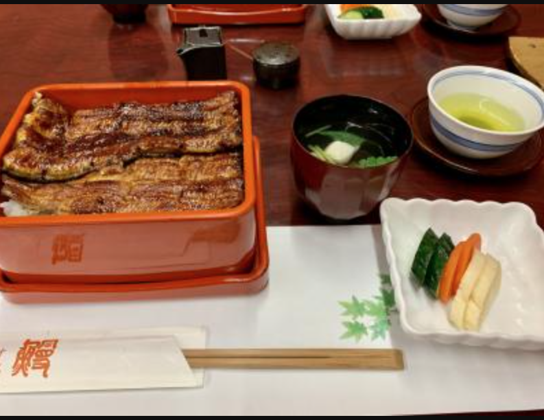 駿河屋のうな重(成田山)